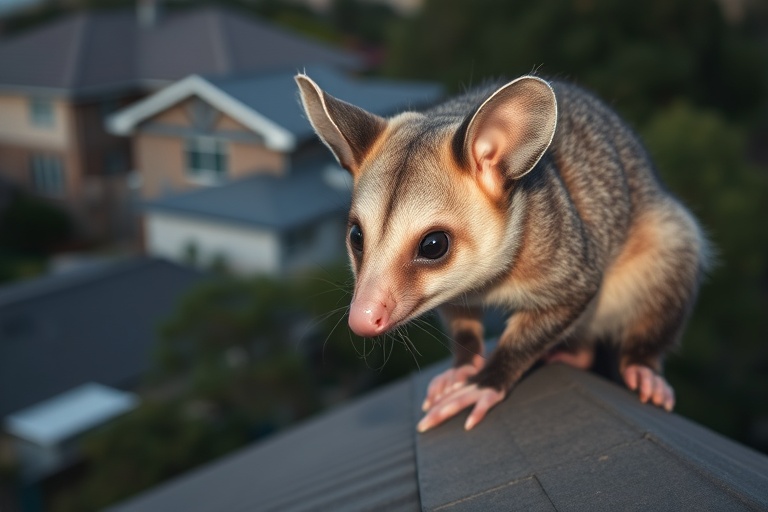 Possum in La trobe residential area
